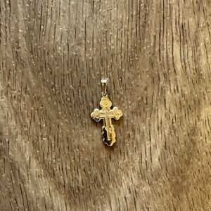 Russian Gold Cross - Women's Jewelry